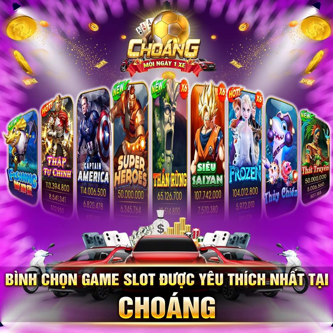 Slot game HOT tại Choáng bạn đã chơi chưa?